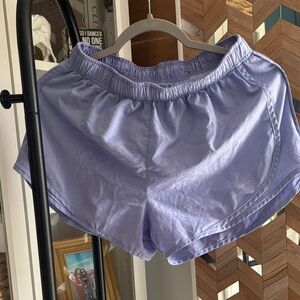 Nike Women's Light Purple Athletic Shorts